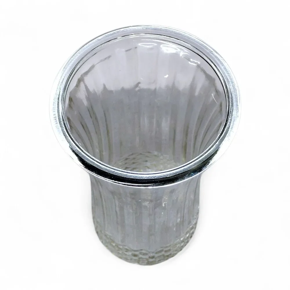 Hoosier 4089-A Clear Glass Vase 10